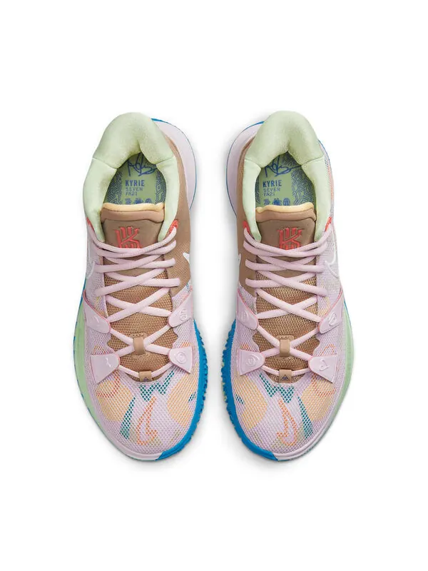 Кроссовки kyrie 7 ep Nike — изображение 4 из 4, розовый/белый