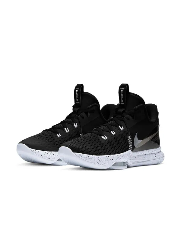 Кроссовки lebron witness 5 Nike — изображение 3 из 4, черный/белый