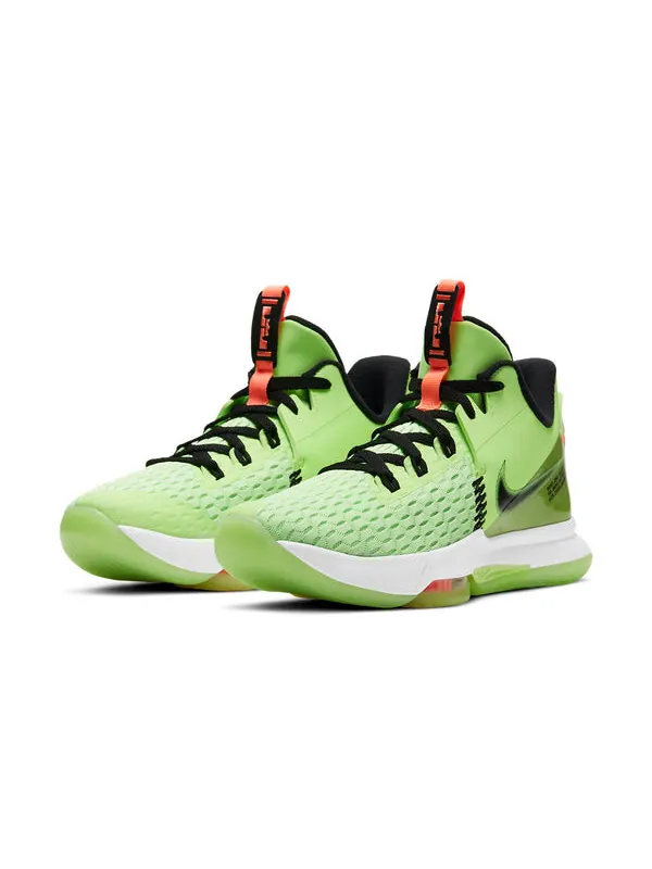 Кроссовки lebron witness 5 Nike — изображение 3 из 4, зеленый