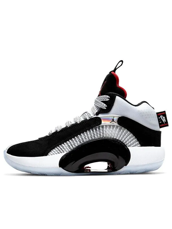 Кроссовки 35 Air Jordan — изображение 1 из 4, черный/красный/белый