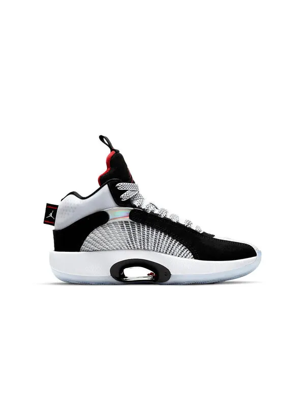 Кроссовки 35 Air Jordan — изображение 2 из 4, черный/красный/белый