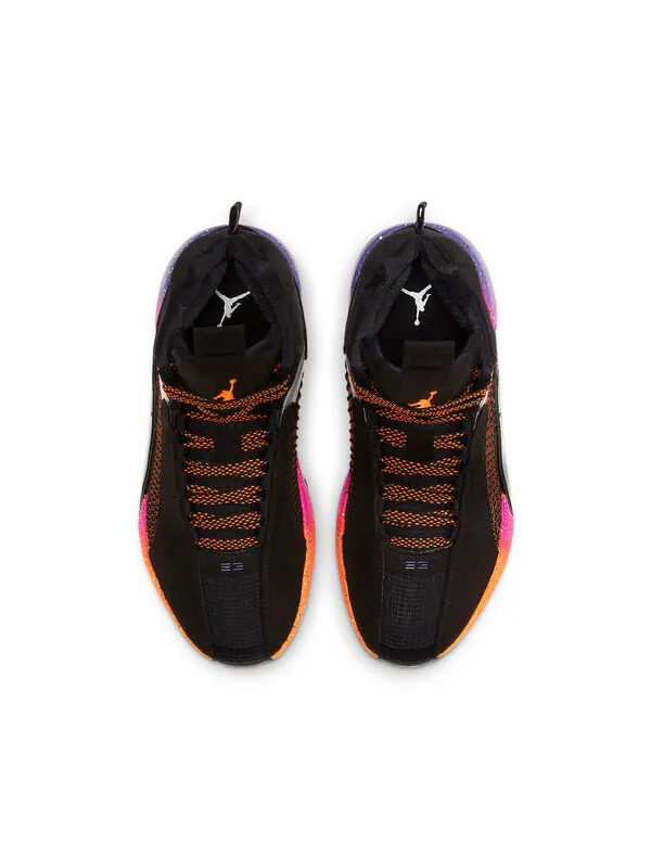 Кроссовки 35 Air Jordan — изображение 4 из 4, черный/оранжевый//темный