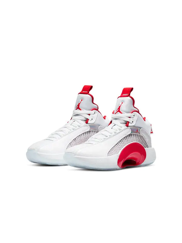 Кроссовки 35 Air Jordan — изображение 3 из 4, белый/красный