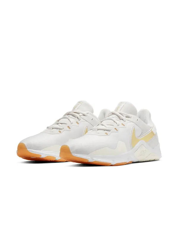 Кроссовки legend essential 2 shoes for white zolotisty Nike — изображение 3 из 4, белый/золотистый