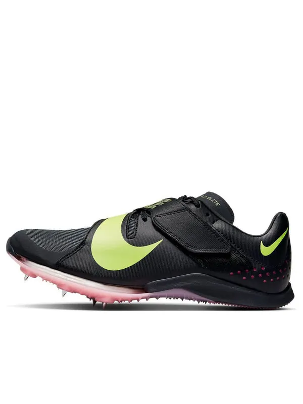 Кроссовки zoom long jump 'anthracite pink volt' Nike — изображение 1 из 4, черный/желтый
