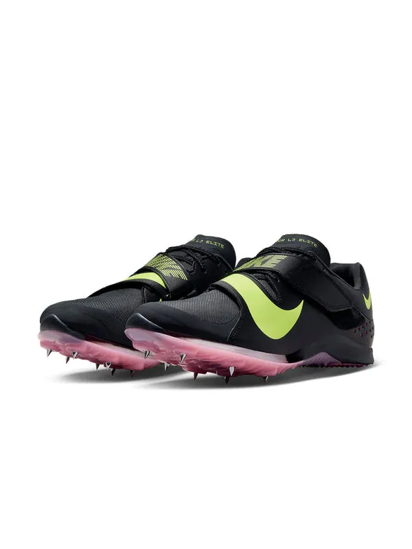 Кроссовки zoom long jump 'anthracite pink volt' Nike — изображение 3 из 4, черный/желтый