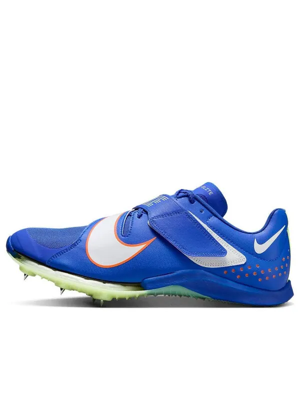 Кроссовки air zoom long jump elite Nike — изображение 1 из 4, синий/оранжевый/белый