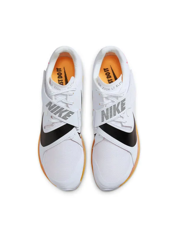 Кроссовки air zoom long jump elite Nike — изображение 2 из 4, черный / белый