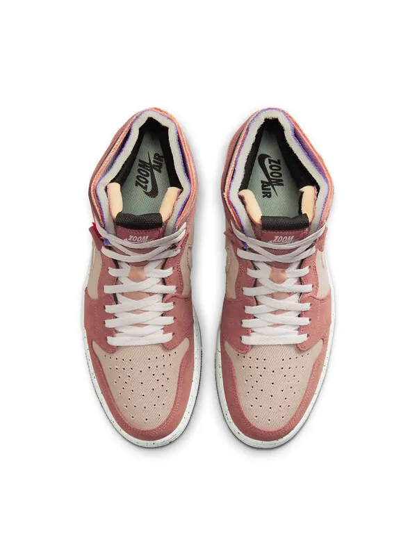 Кроссовки 1 высокие zoom комфорт Air Jordan — изображение 4 из 4, коричневый/коричневый