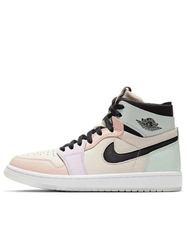Кроссовки 1 высокие zoom комфорт Air Jordan — изображение 1 из 4, розовый