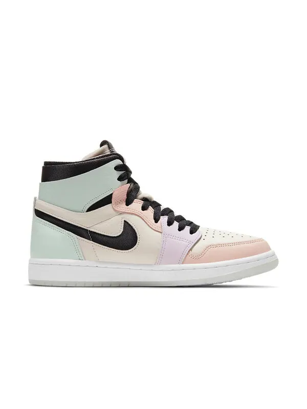 Кроссовки 1 высокие zoom комфорт Air Jordan — изображение 2 из 4, розовый