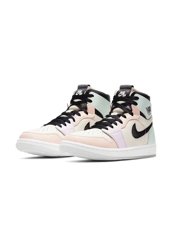 Кроссовки 1 высокие zoom комфорт Air Jordan — изображение 3 из 4, розовый