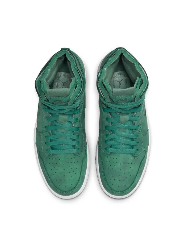 Кроссовки 1 высокие zoom комфорт Air Jordan — изображение 4 из 4, зеленый/белый