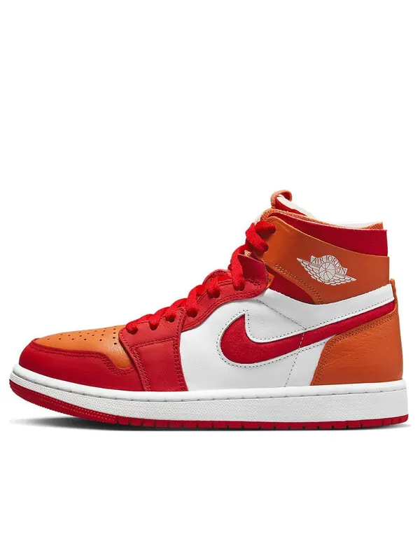 Кроссовки 1 zoom air comfort Air Jordan — изображение 1 из 4, белый/красный/оранжевый