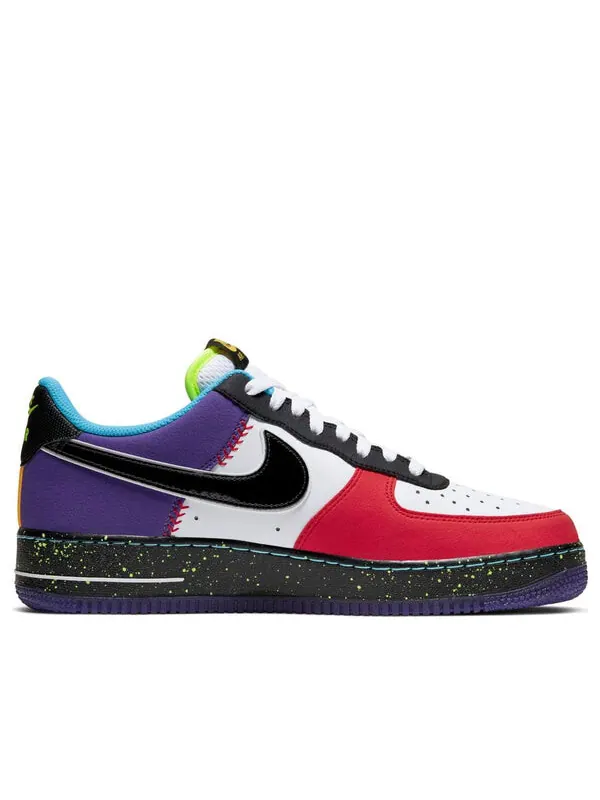 Кроссовки air force 1 '07 lv8 'what the la' Nike — изображение 2 из 4, фиолетовый