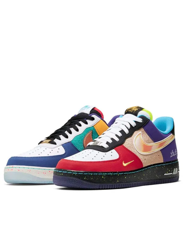 Кроссовки air force 1 '07 lv8 'what the la' Nike — изображение 3 из 4, фиолетовый