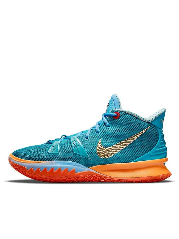 Концепты кроссовок x азия ирвинг x kyrie 7 Nike — изображение 1 из 4, синий/оранжевый