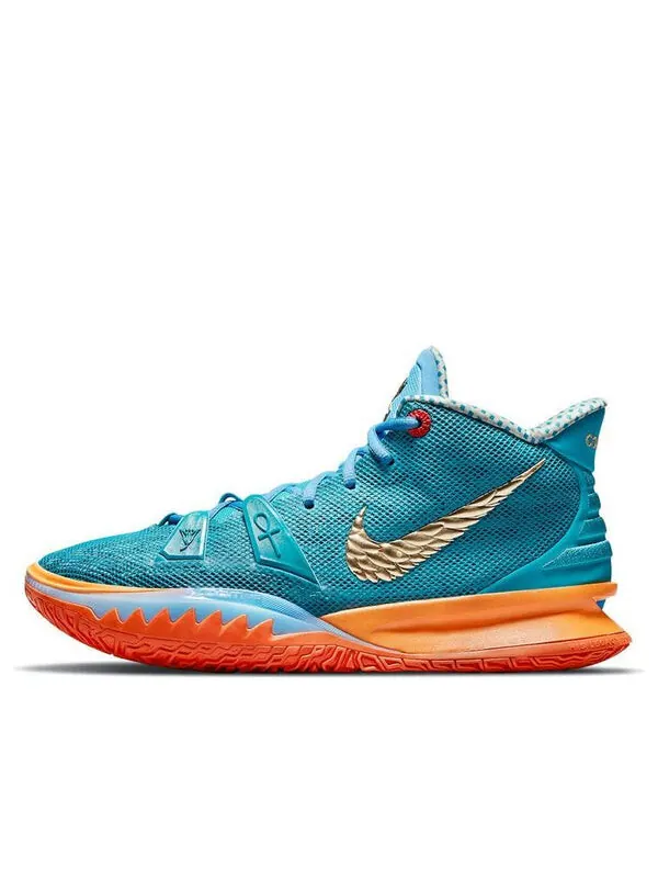 Кроссовки Nike Concepts x Kyrie 7 'Ikhet' — изображение 1 из 4, синий/оранжевый