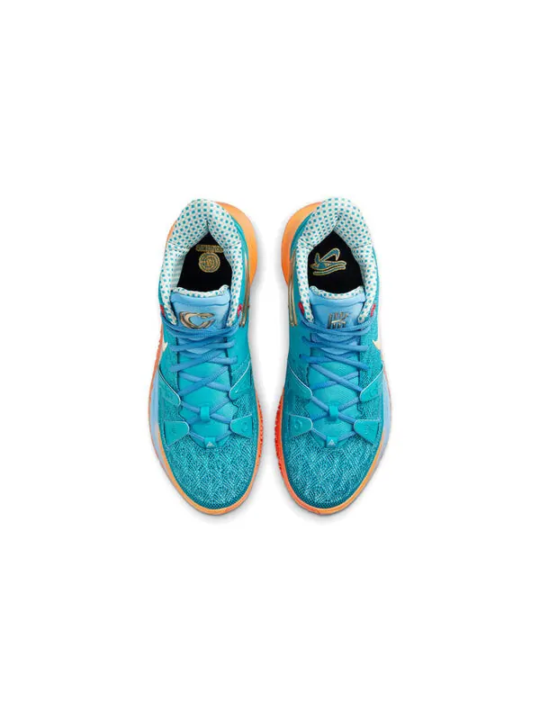 Кроссовки Nike Concepts x Kyrie 7 'Ikhet' — изображение 4 из 4, синий/оранжевый