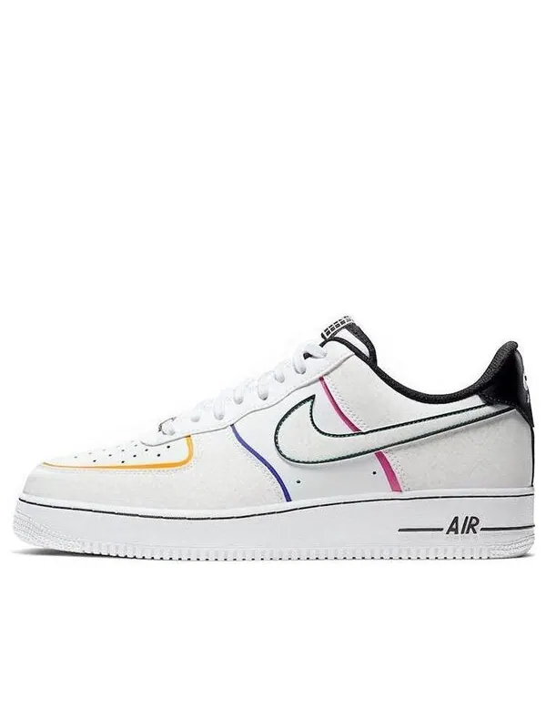 Кроссовки air force 1 низкие Nike — изображение 1 из 4, белый/черный/мульти