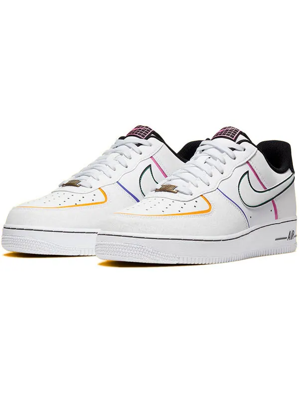Кроссовки air force 1 низкие Nike — изображение 3 из 4, белый/черный/мульти