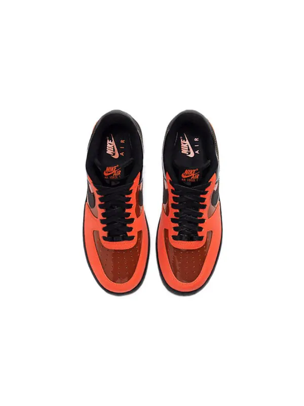 Кроссовки air force 1 низкие Nike — изображение 3 из 4, черный/оранжевый