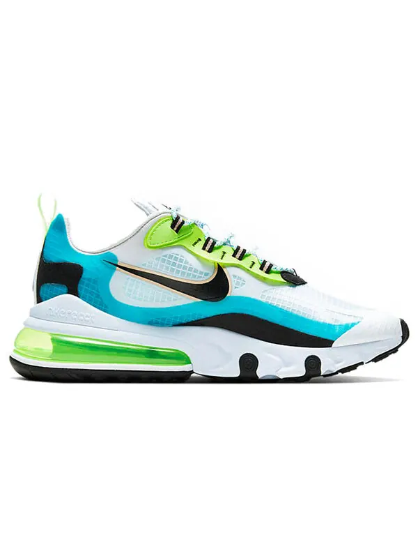 Кроссовки air max 270 react se Nike — изображение 2 из 4, белый/зеленый