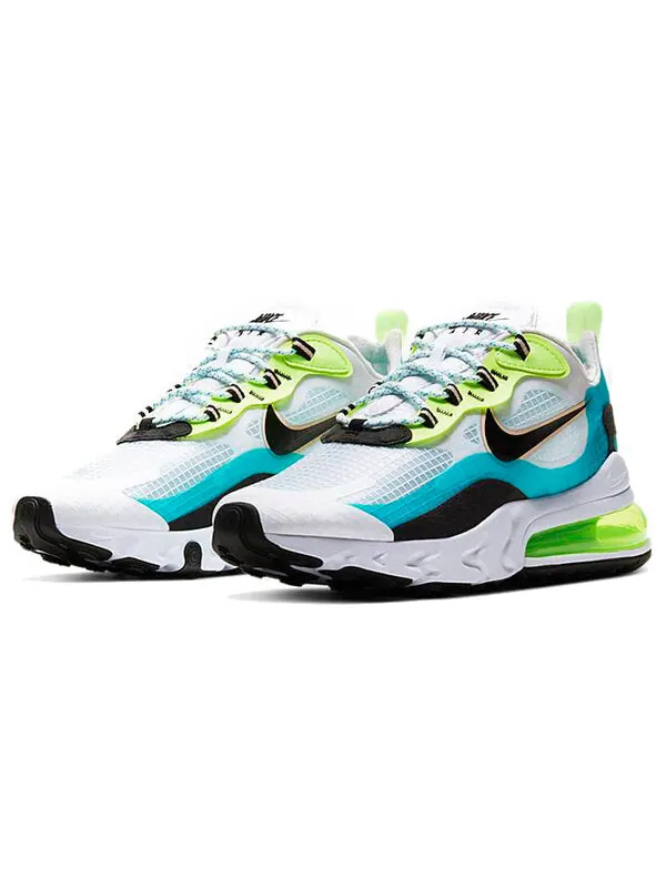 Кроссовки air max 270 react se Nike — изображение 3 из 4, белый/зеленый