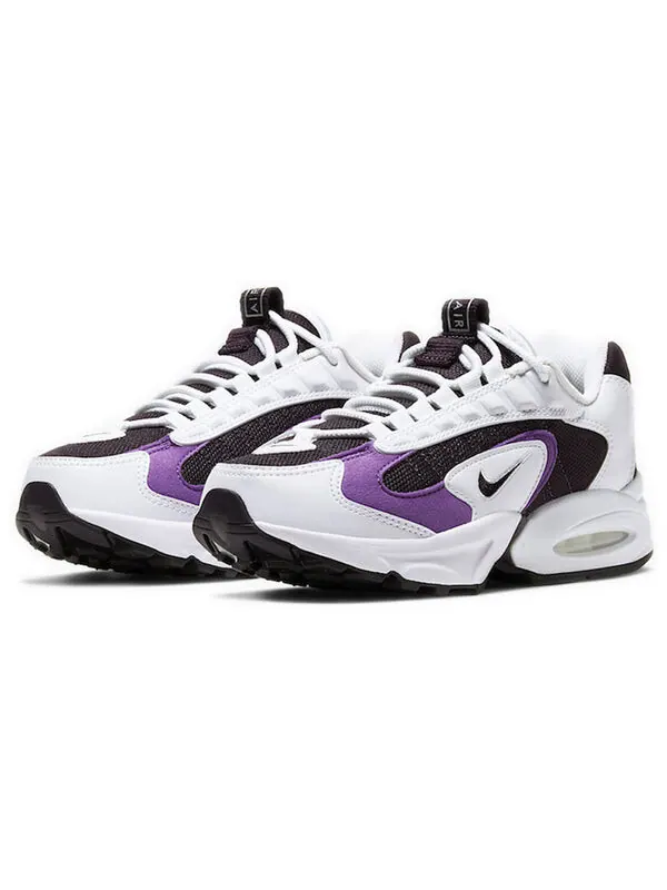Кроссовки женские Nike Air max triax 96 комбинированные — изображение 3 из 4, белый/фиолетовый