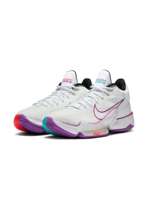 Кроссовки zoom rize 2 Nike — изображение 3 из 4, белый/фиолетовый