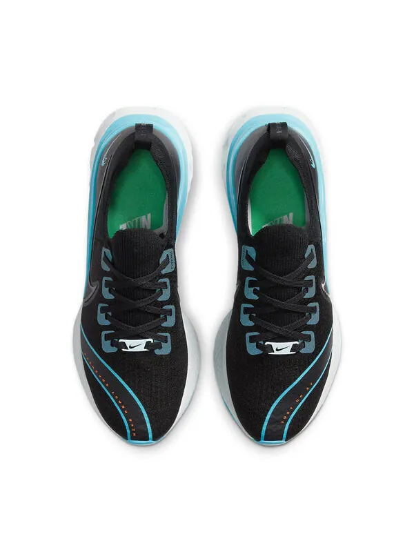Кроссовки React Infinity Run Flyknit Nike — изображение 4 из 4, черный/синий/платиновый