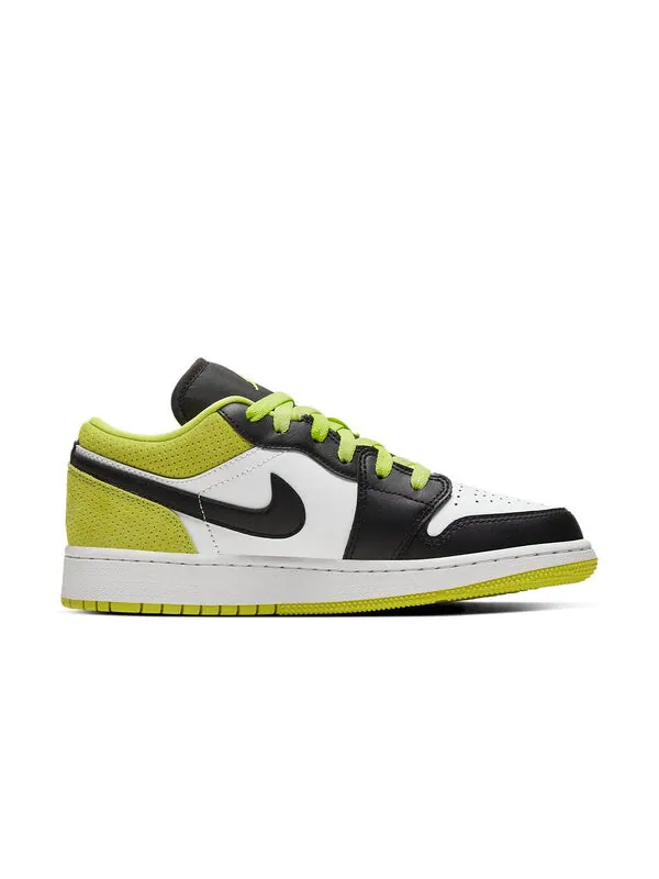 Кроссовки 1 low se Air Jordan — изображение 2 из 4, белый/желтый