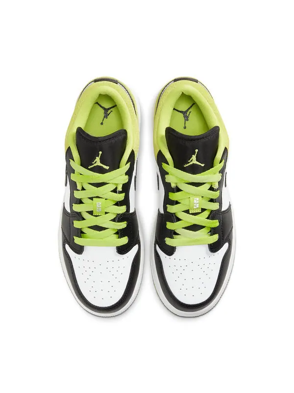 Кроссовки 1 low se Air Jordan — изображение 4 из 4, белый/желтый
