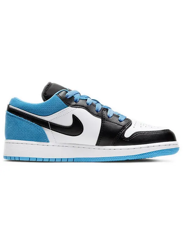 Кроссовки 1 low se Air Jordan — изображение 2 из 4, черный/синий/белый