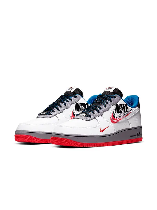 Кроссовки air force 1 низкие Nike — изображение 3 из 4, белый/серый
