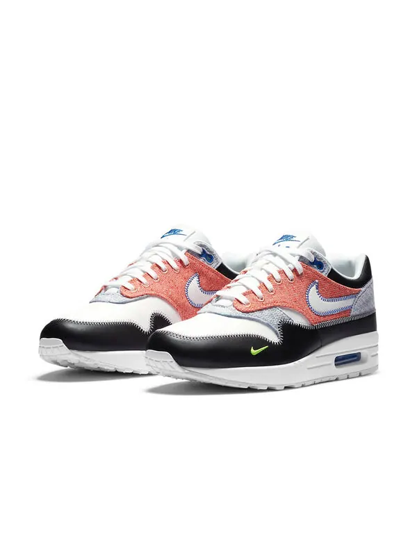 Кроссовки air max 1 Nike — изображение 3 из 4, черный/оранжевый