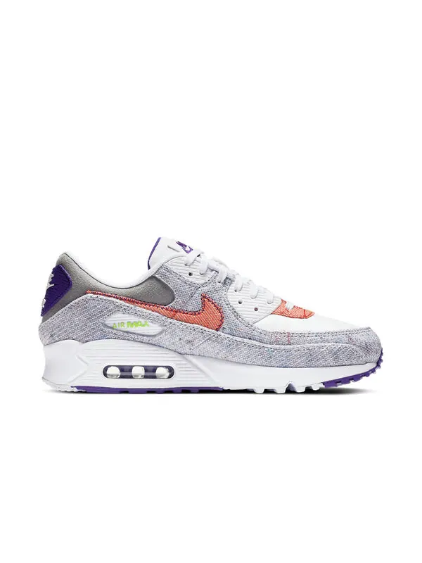 Кроссовки air max 90 Nike — изображение 2 из 4, серый белый фиолетовый