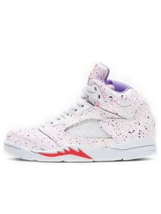 Кроссовки 5 ретро Air Jordan — изображение 1 из 4, розовый