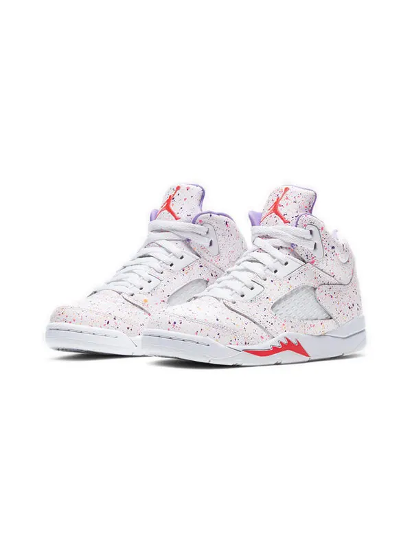 Кроссовки 5 ретро Air Jordan — изображение 2 из 4, розовый