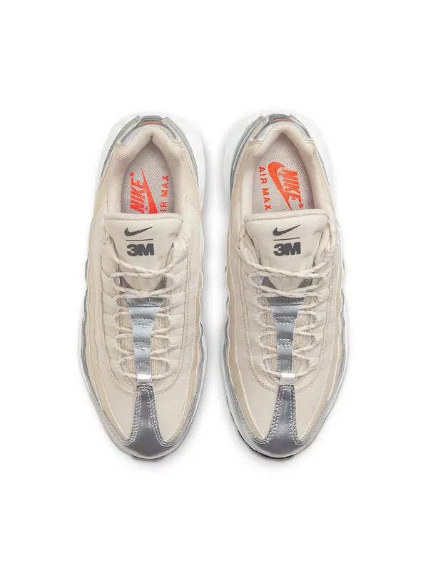 Кроссовки 3м x air max 95 Nike — изображение 4 из 4, серебристый