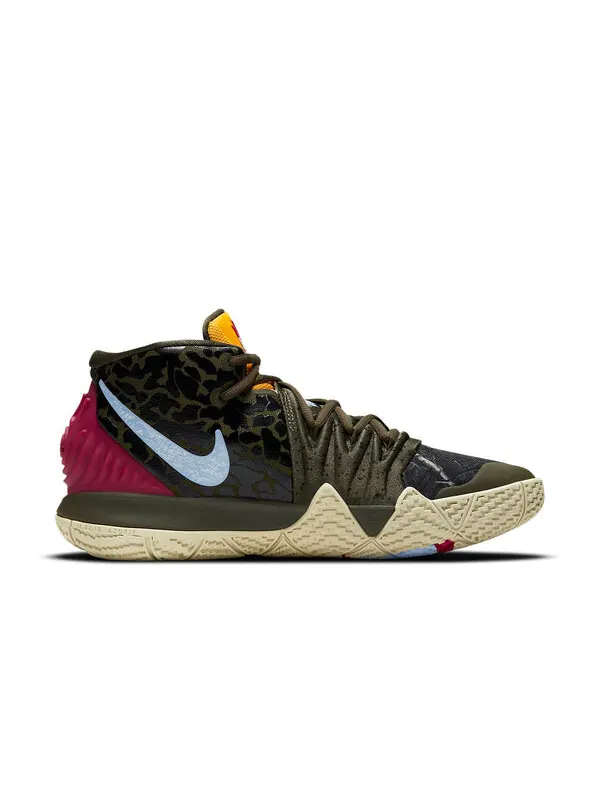 Кроссовки kyrie hybrid s2 ep Nike — изображение 2 из 4, зеленый, красный