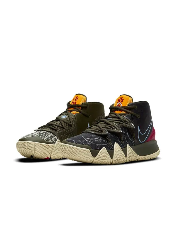 Кроссовки kyrie hybrid s2 ep Nike — изображение 3 из 4, зеленый, красный