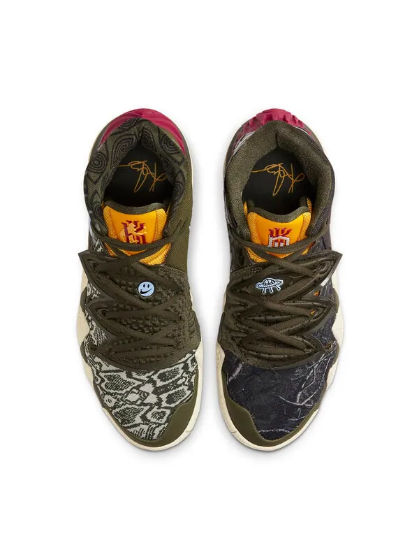 Кроссовки kyrie hybrid s2 ep Nike — изображение 4 из 4, зеленый, красный