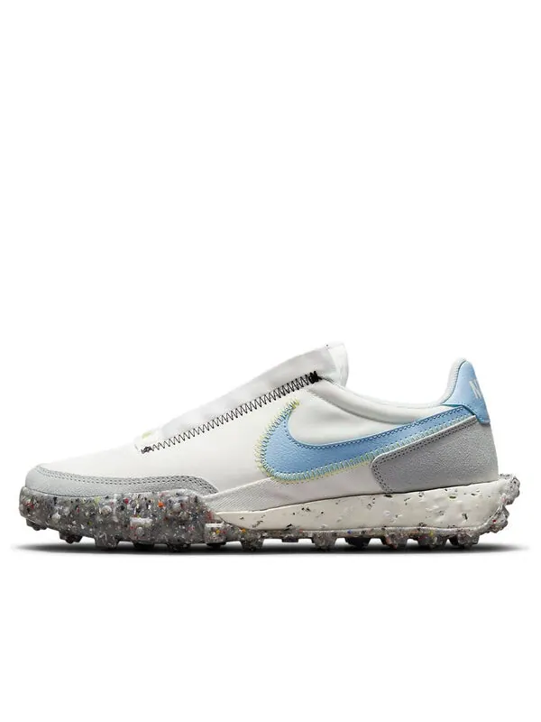 Кроссовки вафельные гонщик кратер Nike — изображение 1 из 4, серый/белый/синий