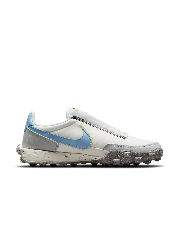 Кроссовки вафельные гонщик кратер Nike — изображение 2 из 4, серый/белый/синий
