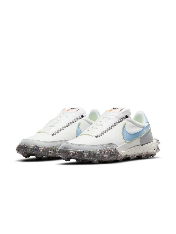 Кроссовки вафельные гонщик кратер Nike — изображение 3 из 4, серый/белый/синий