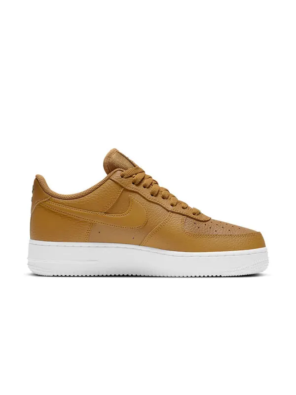 Кроссовки air force 1 '07 essential 'wheat' Nike — изображение 2 из 4, коричневый/синий/розовый
