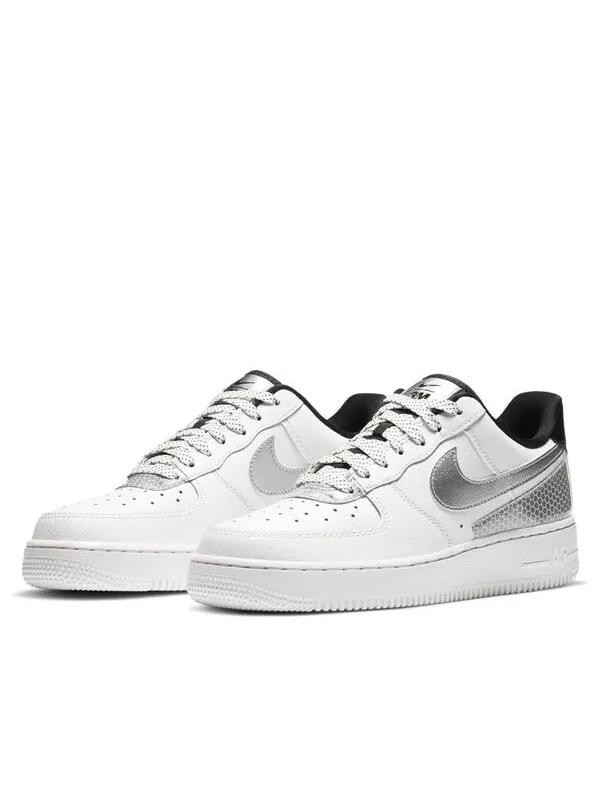 Кроссовки x 3m air force 1 '07 se 'summit white' Nike — изображение 3 из 4, белый/черный