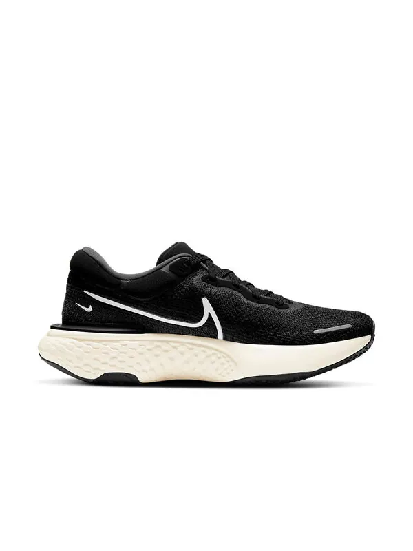 Кроссовки zoomx invincible run flyknit Nike — изображение 2 из 4, черный/белый/серый