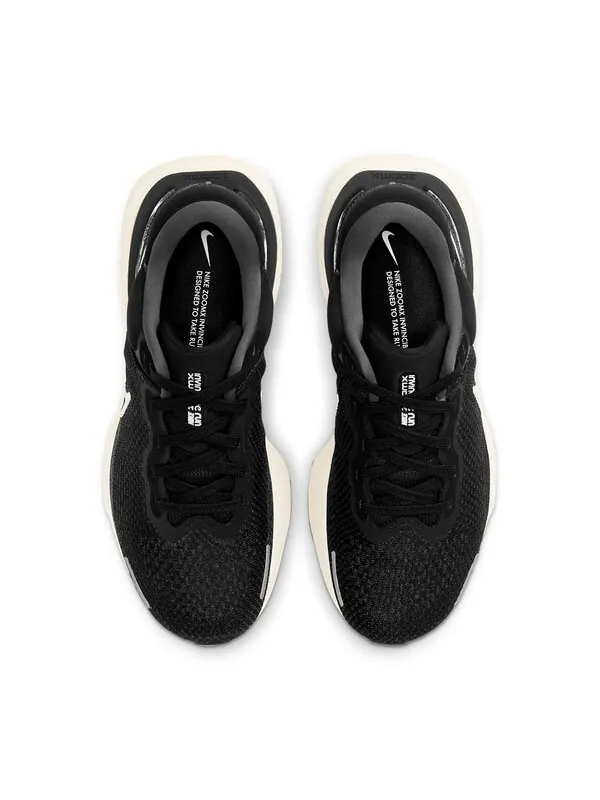 Кроссовки zoomx invincible run flyknit Nike — изображение 4 из 4, черный/белый/серый